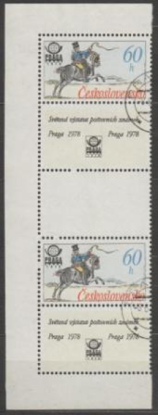 2253 ZN + K + K + ZN + K svisle ● - 1977 - PRAGA 1978